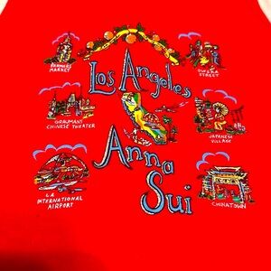 Vintage Anna Sui Los Angeles T Shirt